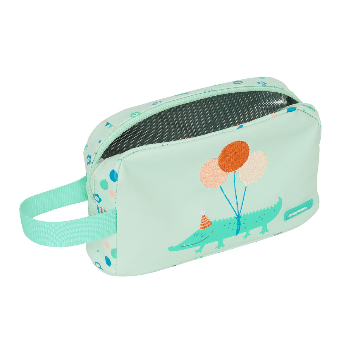 Portameriendas Térmico Safta Fiesta Verde 21,5 x 12 x 6,5 cm
